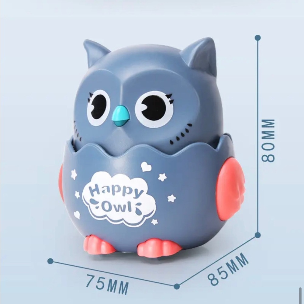 New Cute Mechanic Happy Owl Toy Kids Pet Dog Cat - Picture 2 of 9